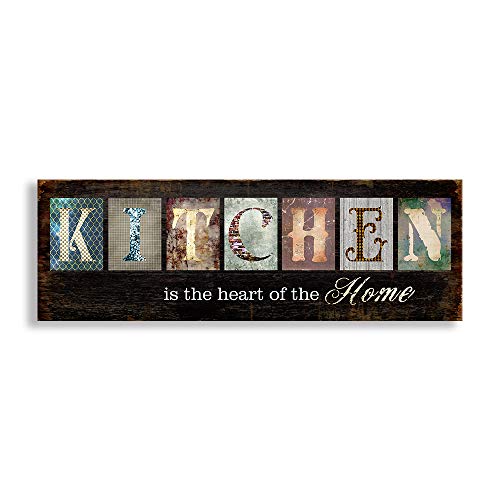 Inspirational Farmhouse Kitchen Wall Art, 5.5 X 16.5 Inches