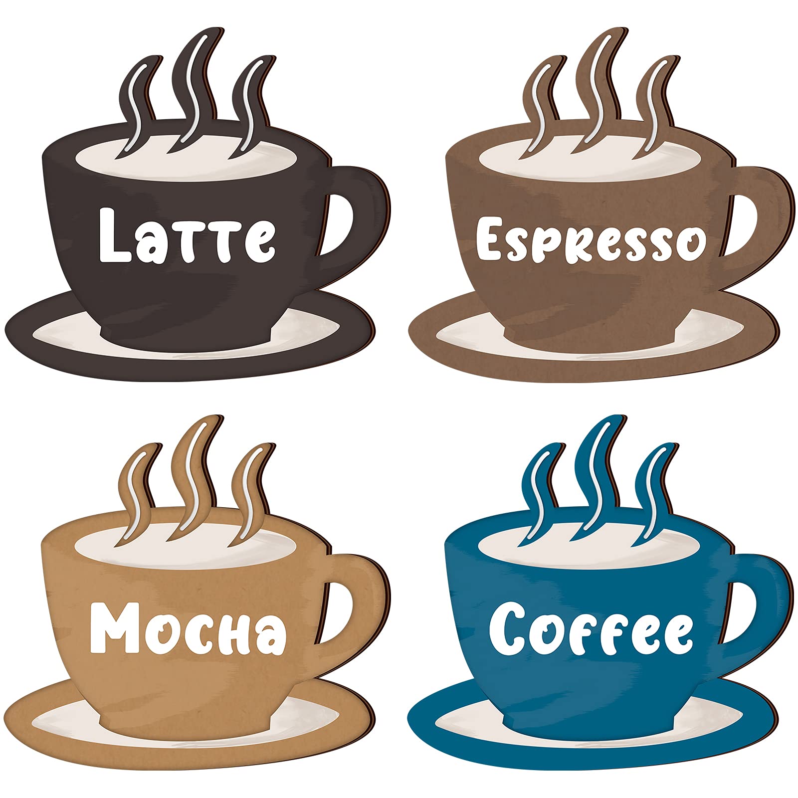 Coffee-Themed Wall Art for Home and Cafe